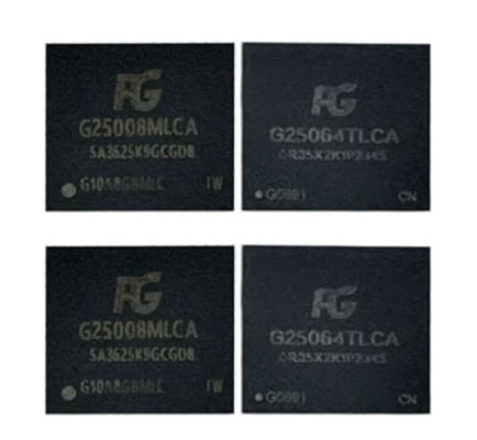 EMMC5.1 Emmc geheugenkaart 64 GB 128 GB Flash geheugenschip voor de automobielindustrie