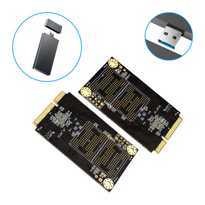 Geruisloze draagbare commerciële SSD MSATA harde schijf 64 GB tot 2 TB snelle gegevensoverdracht