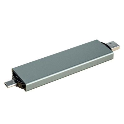 Type C USB3.0 SSD Externe harde schijf M.2 Nvme Sata Dual Interface Design Voor Laptop