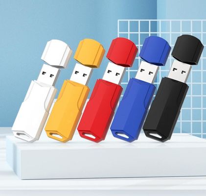 Plug And Play USB 3.0 Pen Drive 64 GB 128 GB Plastic Flash Stick Gepersonaliseerd Logo