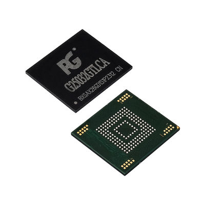 High Speed eMMC5.1 Memory Chip with 330MB/s Read and 240MB/s Write Speeds in Compact 11.5x13x0.8mm BGA153 Package