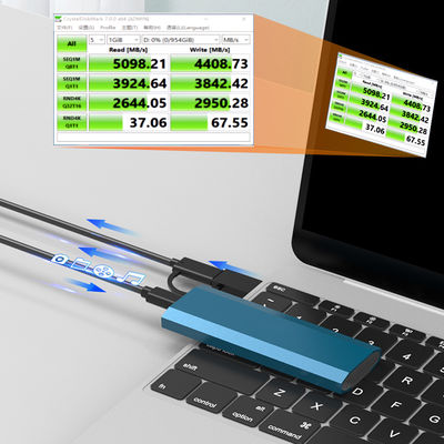 High Speed 4TB NVMe 1.4 PCIe4.0 SSD M.2 2280 for Desktop and Laptop with 1 Year Warranty